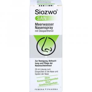 SIOZWO SAN Meerwasser Nasenspray m.Dexpanthenol
