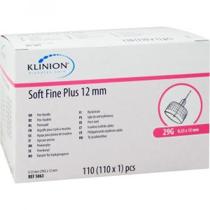 SOFT FINE plus Kanülen 12 mm 29 G 0,33 mm