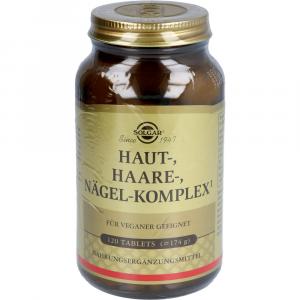 SOLGAR Haut Haare Nägel Komplex Tabletten