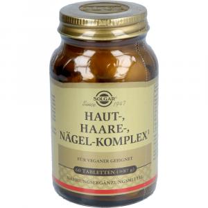 SOLGAR Haut Haare Nägel Komplex Tabletten