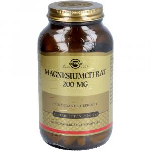 SOLGAR Magnesium Citrat 200 mg Tabletten