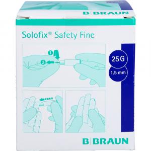 SOLOFIX Safety Fine Lanzetten 25 Gx1,5 mm