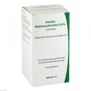 SOLUTIO HYDROXYCHIN. 0,4%