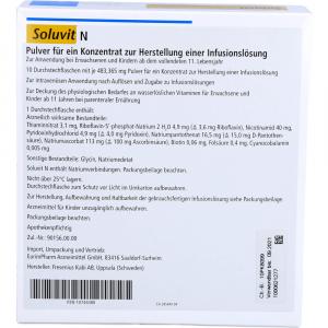 SOLUVIT N Plv.f.e.Konz.z.Her.e.Infusionslösung