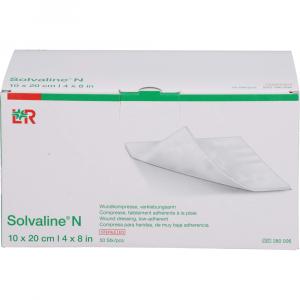 SOLVALINE N Kompressen 10x20 cm steril