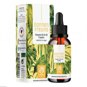 SONNENFREUND Vitamin D3 & K2 Tropfen zum Einnehmen