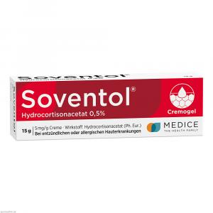 SOVENTOL Hydrocortisonacetat 0,5% Creme