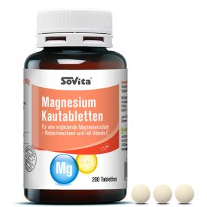 SOVITA ACTIVE Magnesium Kautabletten