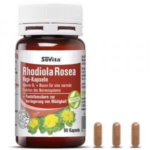 SOVITA ACTIVE Rhodiola Rosea Vegi-Kapseln