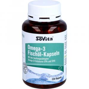 SOVITA CARE Omega-3 Fischöl-Kapseln