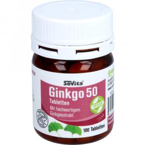SOVITA Ginkgo 50 Tabletten