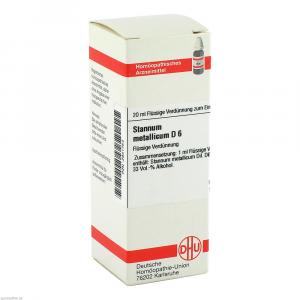 STANNUM METALLICUM D 6 Dilution