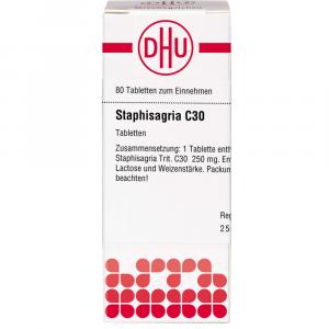 STAPHISAGRIA C 30 Tabletten