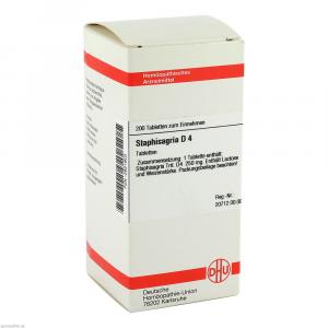 STAPHISAGRIA D 4 Tabletten