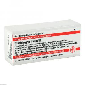 STAPHISAGRIA LM XVIII Globuli