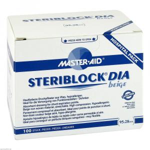 STERIBLOCK DIA 28x95 mm Kompressionspfl.ster.beige