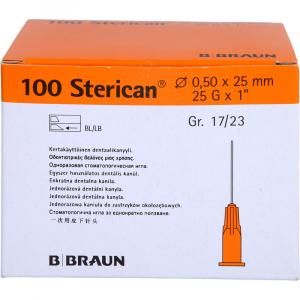 STERICAN Dentalkan.Luer 0,5x25 mm