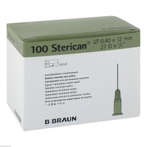 STERICAN Ins.Einm.Kan.27 Gx1/2 0,4x12 mm