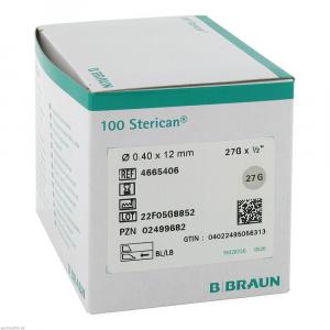 STERICAN Ins.Einm.Kan.27 Gx1/2 0,4x12 mm
