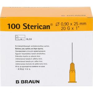 STERICAN Kanülen 20 Gx1 0,9x25 mm