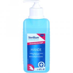 STERILLIUM Protect & Care Hände Gel mit Pumpe