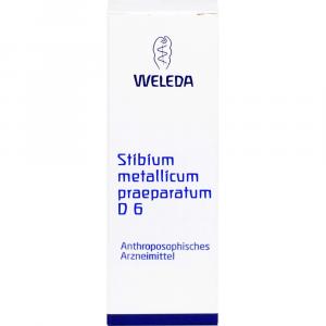 STIBIUM METALLICUM PRAEPARATUM D 6 Trituration