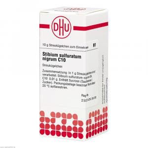 STIBIUM SULFURATUM NIGRUM C 10 Globuli