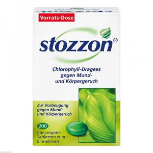 STOZZON Chlorophyll überzogene Tabletten