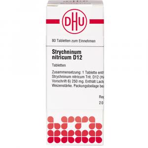 STRYCHNINUM NITRICUM D 12 Tabletten