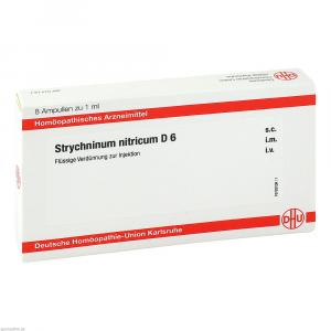 STRYCHNINUM NITRICUM D 6 Ampullen