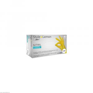 STYLE Lemon Unt.Hands.Nitril unster.pf XL gelb