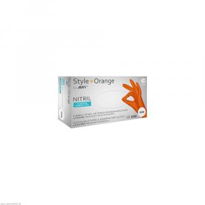 STYLE Orange Unt.Hands.Nitril unster.pf XL orange