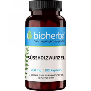 SÜSSHOLZWURZEL 200 mg Kapseln