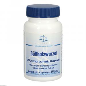 SÜSSHOLZWURZEL 350 mg Junek Kapseln