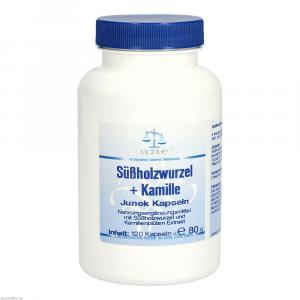 SÜSSHOLZWURZEL+Kamille Junek Kapseln