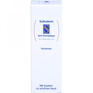 SULFODERM S Teint Nachtpflege parfümfrei