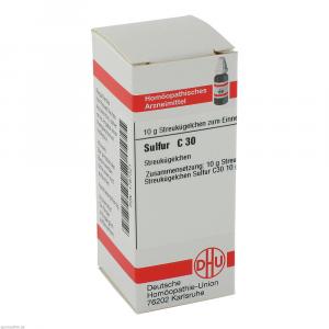 SULFUR C 30 Globuli