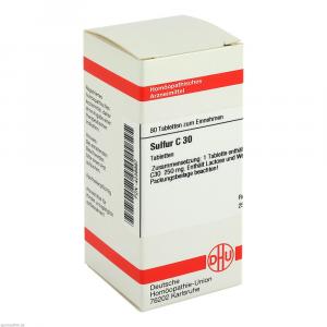 SULFUR C 30 Tabletten