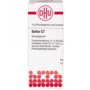 SULFUR C 7 Globuli