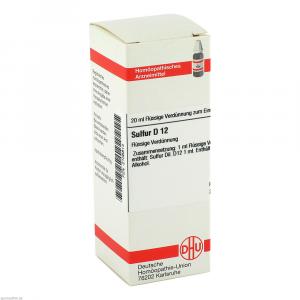 SULFUR D 12 Dilution