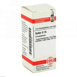 SULFUR D 15 Globuli