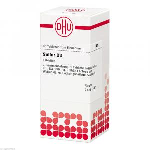 SULFUR D 3 Tabletten