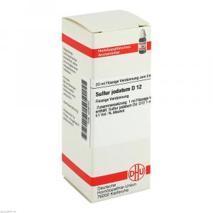 SULFUR JODATUM D 12 Dilution