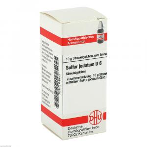 SULFUR JODATUM D 6 Globuli