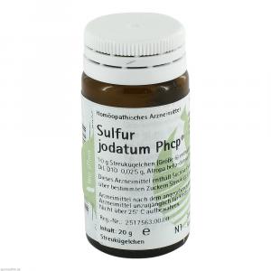 SULFUR JODATUM PHCP Globuli