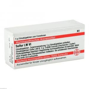 SULFUR LM VI Globuli