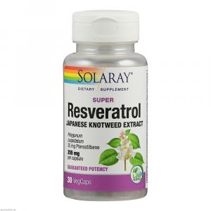 SUPER RESVERATROL mit Pterostilben Solaray Kapseln
