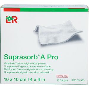 SUPRASORB A Pro Calciumalginat Kompr.10x10 cm