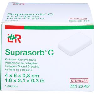 SUPRASORB C Kollagen Wundverb.0,8x4x6 cm