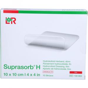 SUPRASORB H Hydrokoll.Verb.dünn 10x10 cm